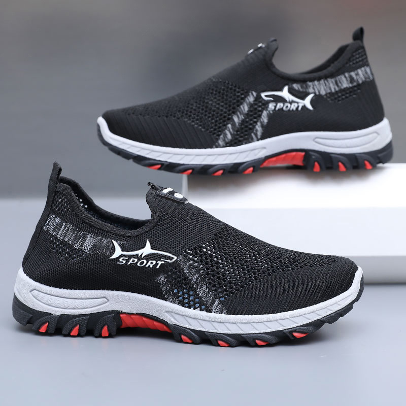 Men Shoes On Clearance - メンズサマースニーカー スポーティーなメンズメッシュシューズ 通気性のあるスポーツシューズ キャンバス軽量スニーカー 格安シューズ クリアランス