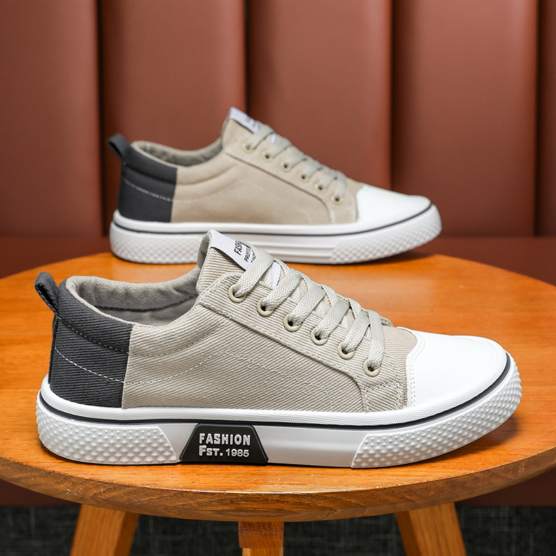 Men Shoes Type - メンズ クラシック キャンバススニーカー、軽量、通気性、耐久性、日常ウォーキング用カジュアルシューズ