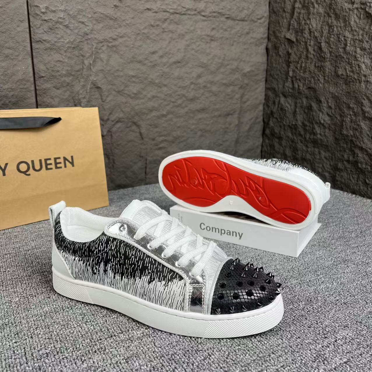 Men Shoes Dior - メンズシューズ 2026 春秋 リベット スパンコール ローカット