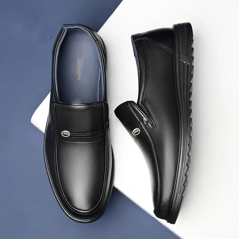 Men Shoes On Clearance - ラウンドトゥソーシャルシューズ男性黒ローファーシューズメンズフォーマルイタリア高級デザイナー服格安クリアランス2025トレンドフットウェア