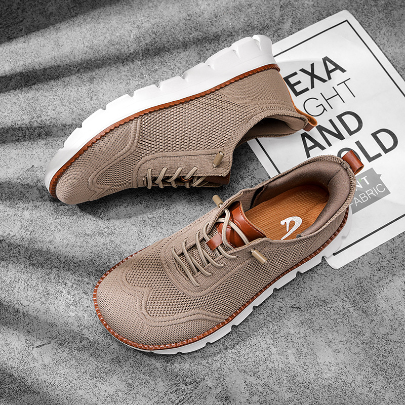 Men Shoes Type - スタイリッシュなメンズワイドボックスシューズ、ベアフットシューズ、カジュアルメッシュブローグスニーカー、ミニマリスト、ゼロドロップ、夏のファッション、通気性のあるメンズスニーカー