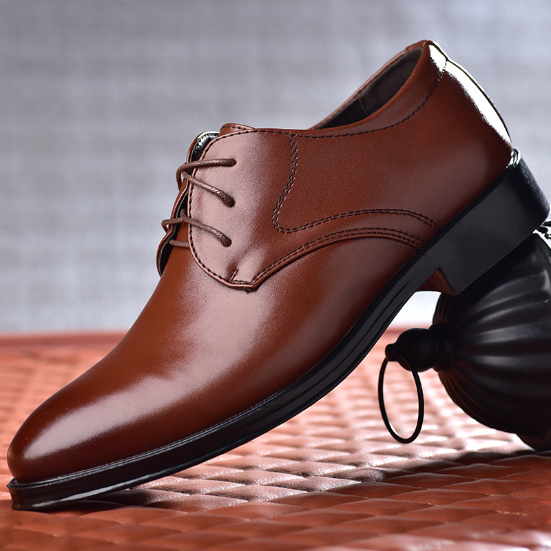 メンズレザーレースアップシューズ,ダービーシューズ,ウェディ - Men Shoes On Clearance のレビューと価格