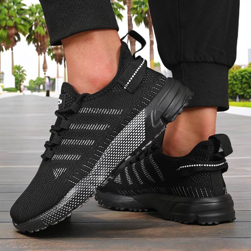 新しいメンズスニーカー厚い底快適なカジュアルシューズ軽量通気 - Men Shoes Xxl のレビューと価格