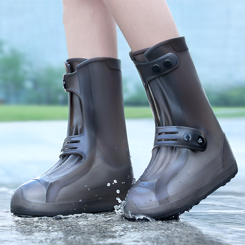 M-XXL レインシューズカバー防水滑り止め屋外レインブーツ - Men Shoes Xxl のレビューと価格