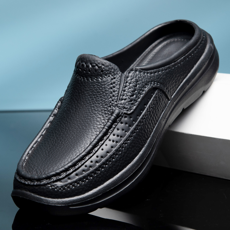 夏用スリッパ、ガーデンサンダル、防水・滑り止め加工のシェフシ - Men Shoes Type のレビューと価格