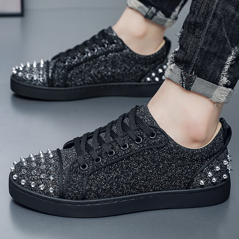 2025年秋新作 スタッズ付きメンズカジュアルスニーカー ス - Men Shoes Dior のレビューと価格
