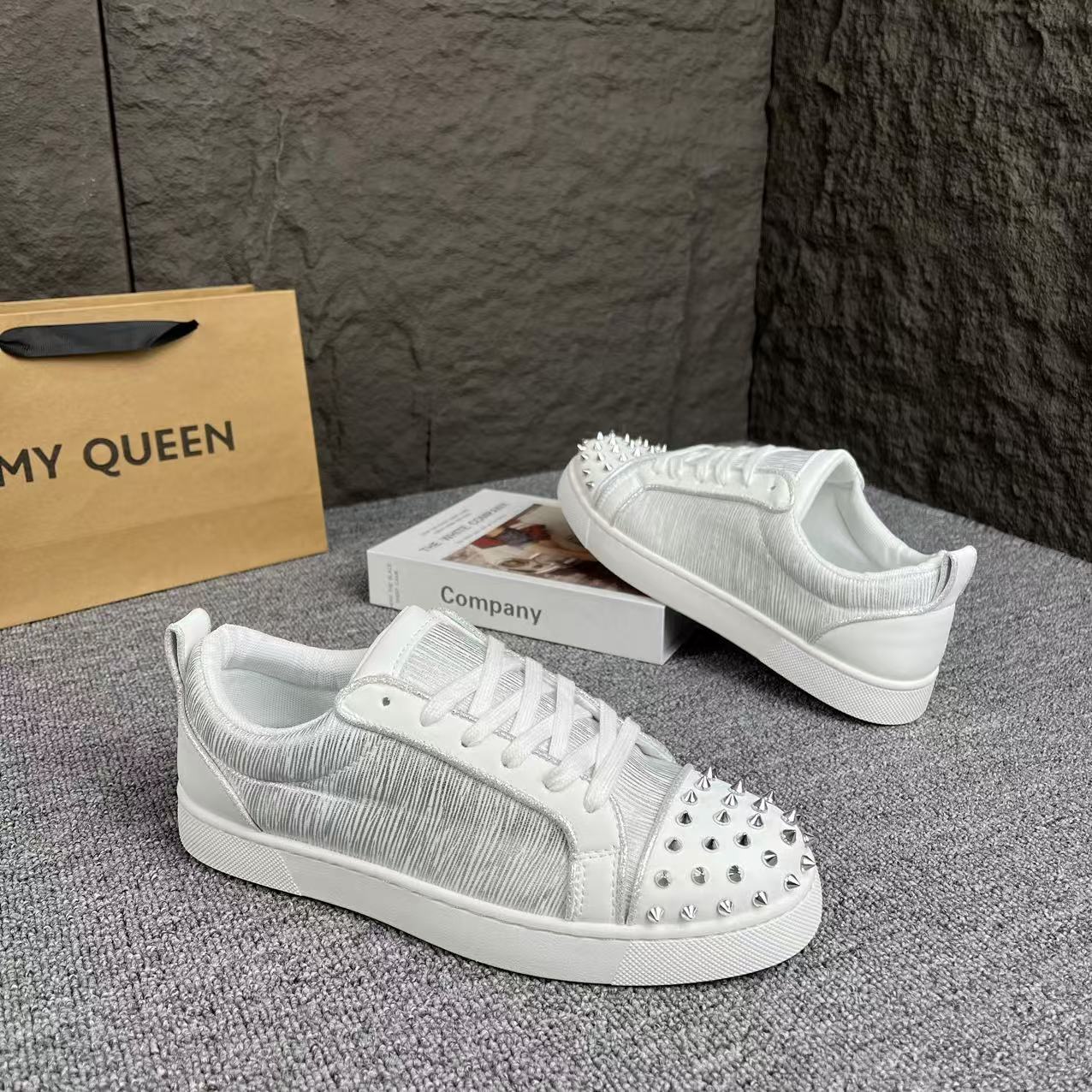 メンズシューズ 2026 春秋 リベット スパンコール ロー - Men Shoes Dior のレビューと価格