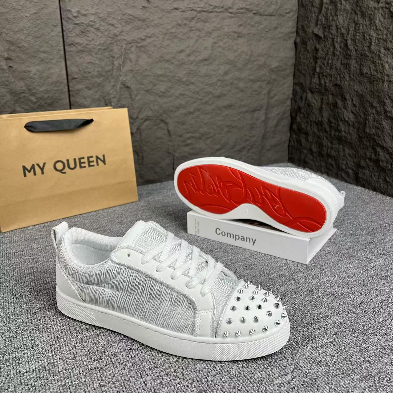 メンズシューズ 2026 春秋 リベット スパンコール ロー - Men Shoes Dior のレビューと価格
