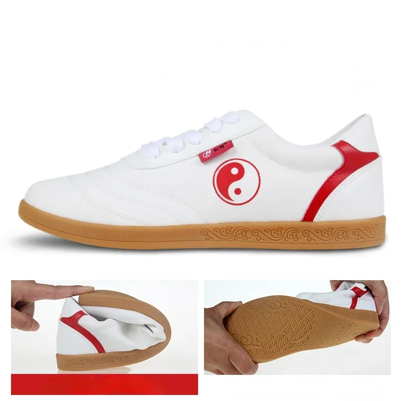 赤い綿の太極拳シューズ夏用男性と女性用牛腱底武道シューズキャ - Men Shoes Red Bottom のレビューと価格