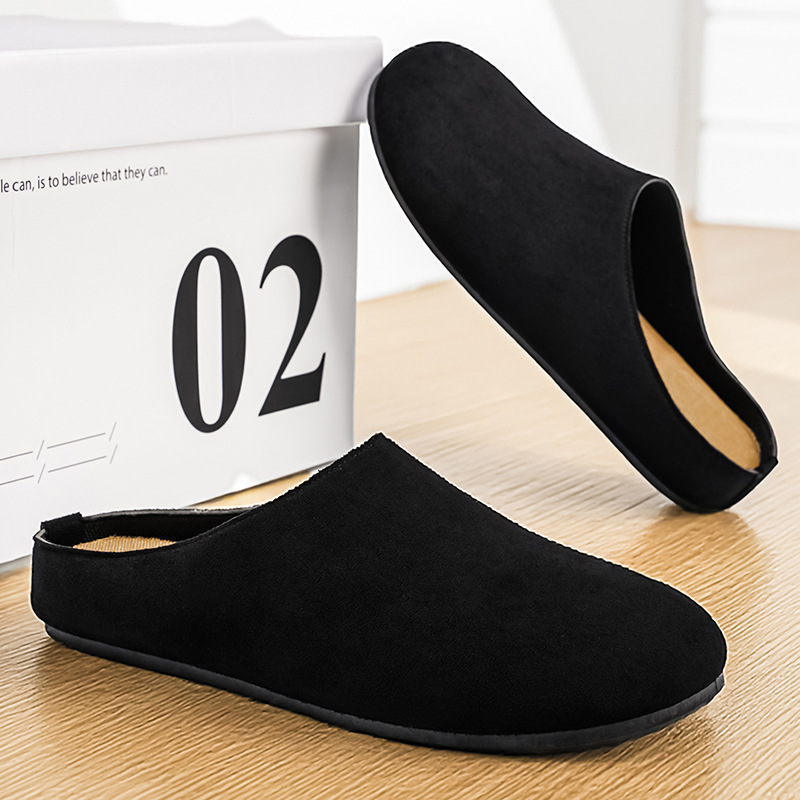 メンズ新しいスリッポンミュールクローズドトゥソフトソールバッ - Men Shoes Office のレビューと価格