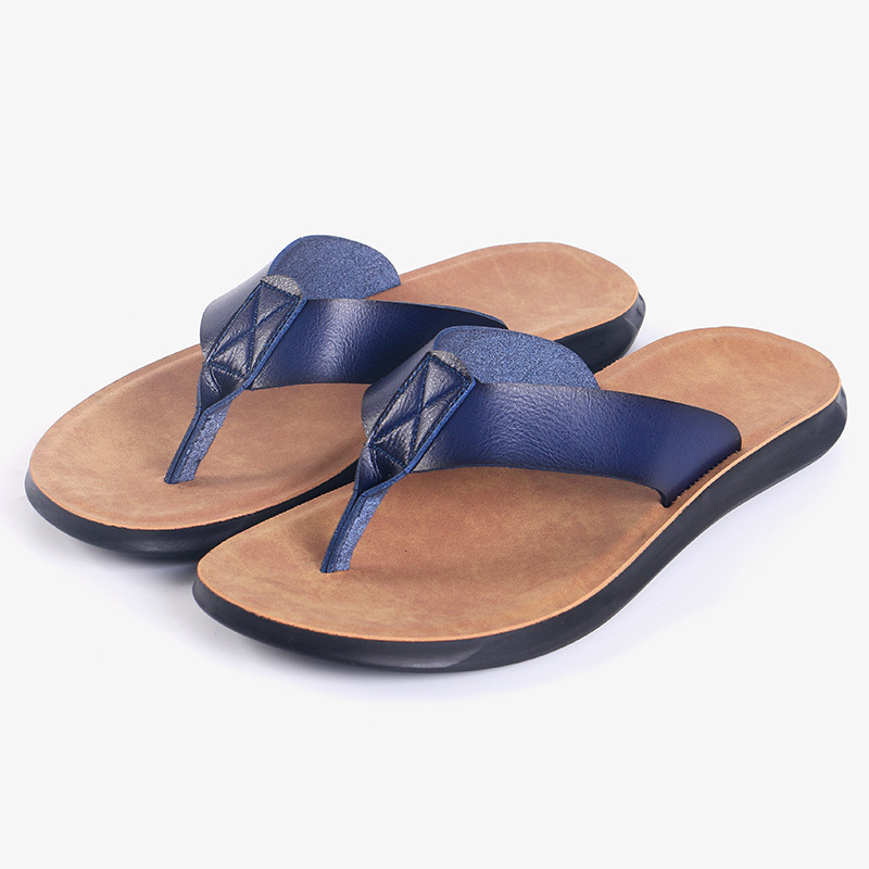 38-47 新しいイタリアンレザービーチサンダル男性用カジュ - Men Shoes Type のレビューと価格