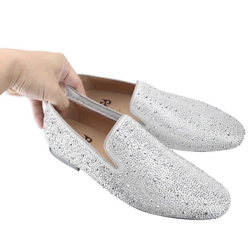 Piergitar-赤い底の本革モカシン,男性用の手作りの明 - Men Shoes Red Bottom のレビューと価格