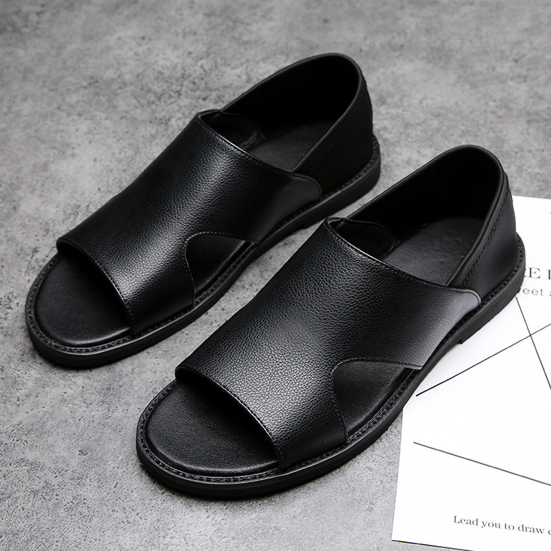 ホット販売夏メンズサンダル Pu レザーデザイナー男フラット - Men'S Shoes Clearance Sale のレビューと価格