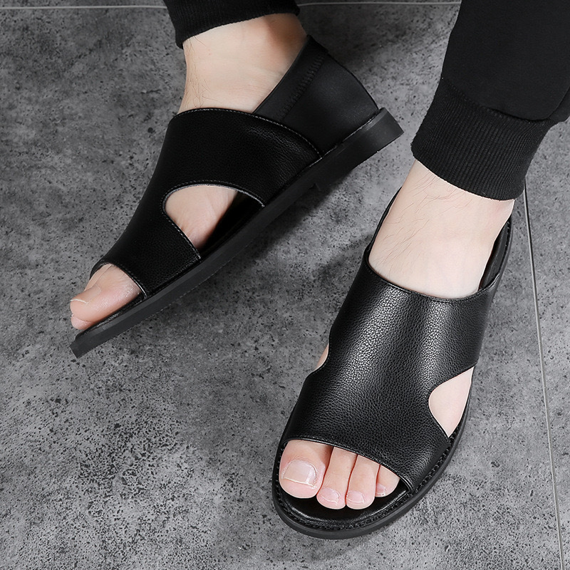 ホット販売夏メンズサンダル Pu レザーデザイナー男フラット - Men'S Shoes Clearance Sale のレビューと価格