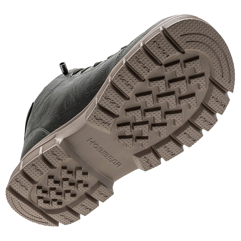 HOBIBEAR メンズ ワイドトゥボックス アンクルブーツ - Men Shoes Type のレビューと価格