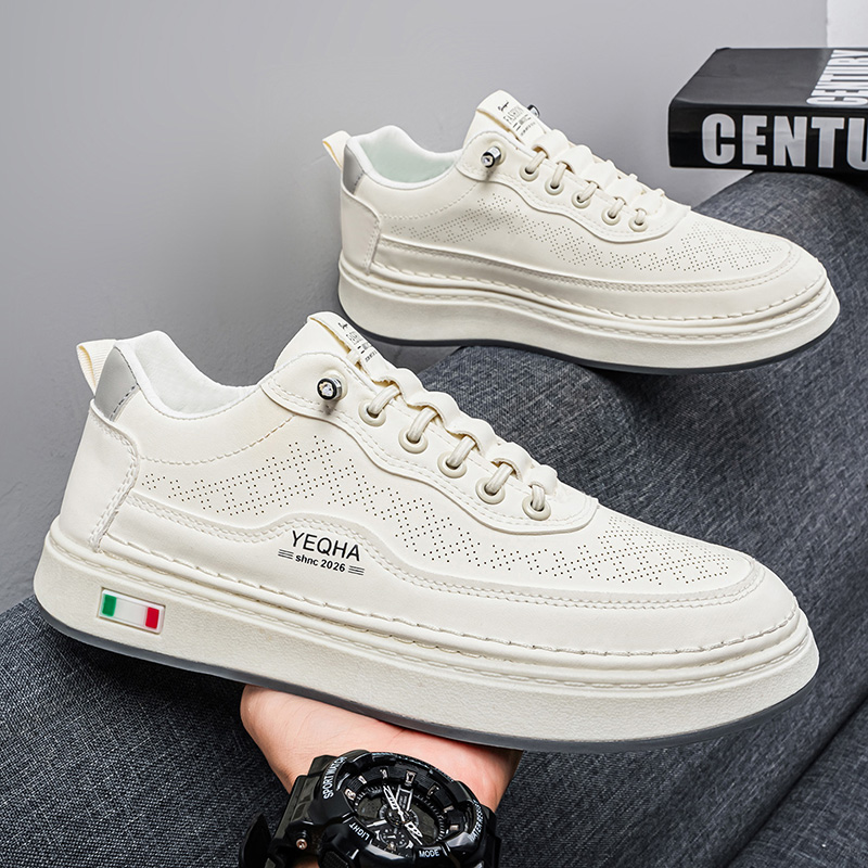 レトロな無地のメンズキャンバス生地フラットシューズ、スリッポ - Men Shoes Office のレビューと価格