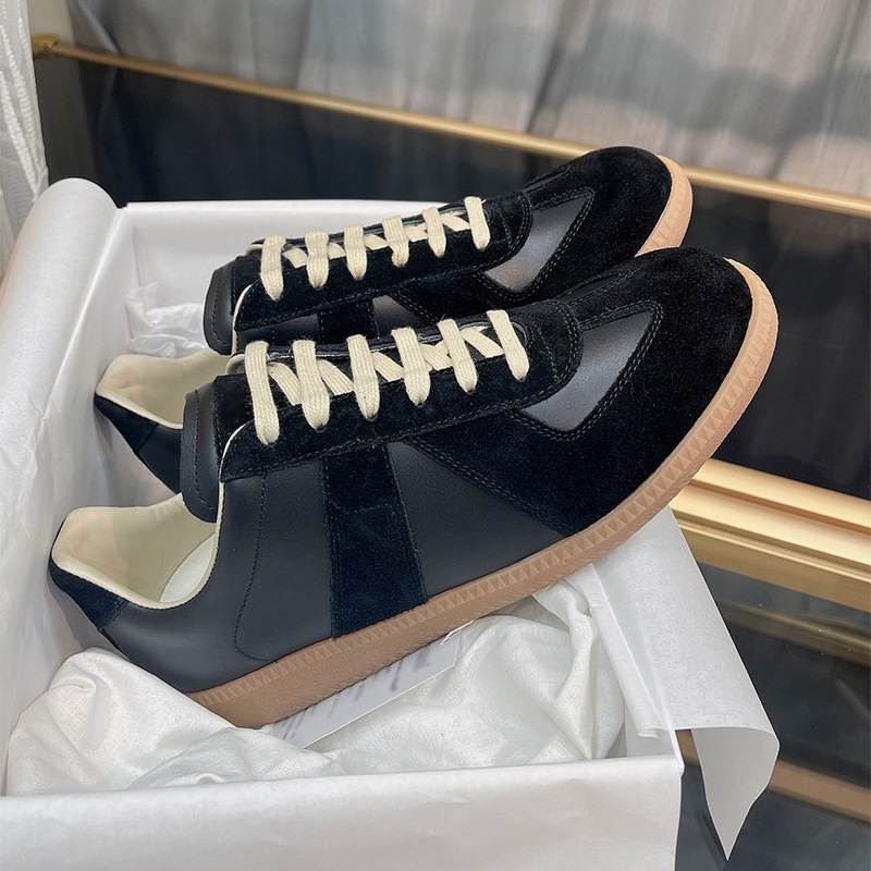 レトロ GAT スニーカー手作り本革ドイツ軍トレーナー高級ソ - Men Shoes Dior のレビューと価格