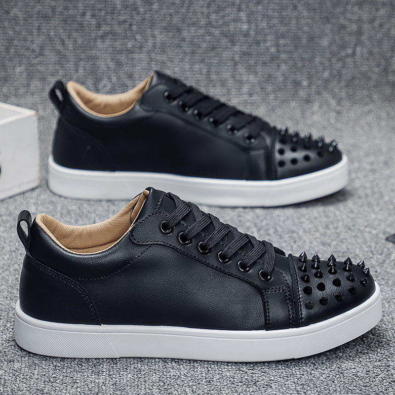 新作春秋メンズシングルシューズ　トレンドリベット学生カジュア - Men Shoes Dior のレビューと価格