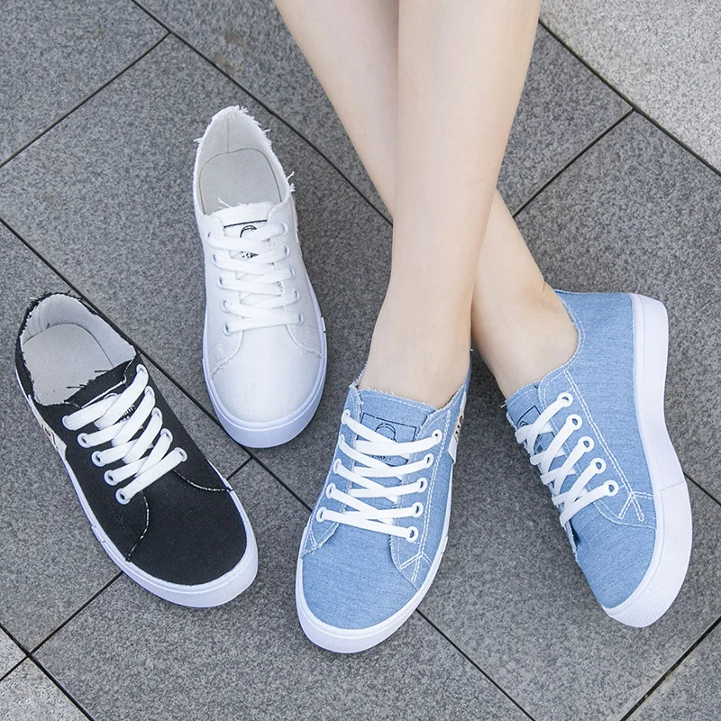 2026 春夏の女性のキャンバススニーカーロートップデニムス - Men Shoes Type のレビューと価格