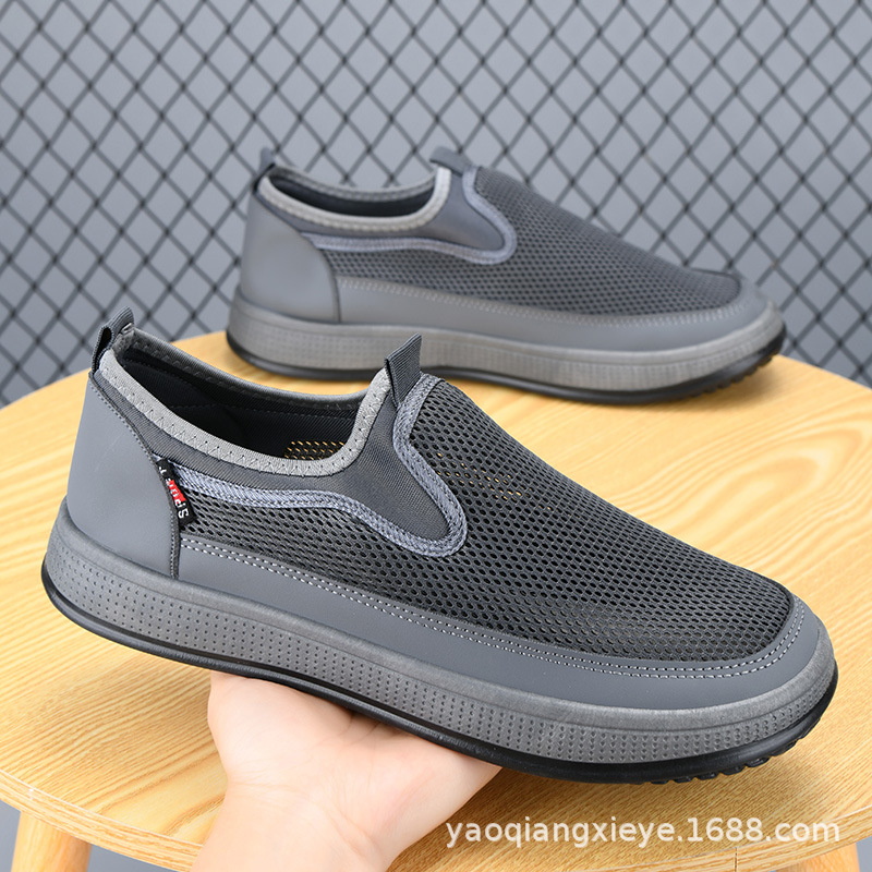 2026年メンズサマーシューズ メッシュ通気性シューズ メン - Men Shoes On Clearance のレビューと価格