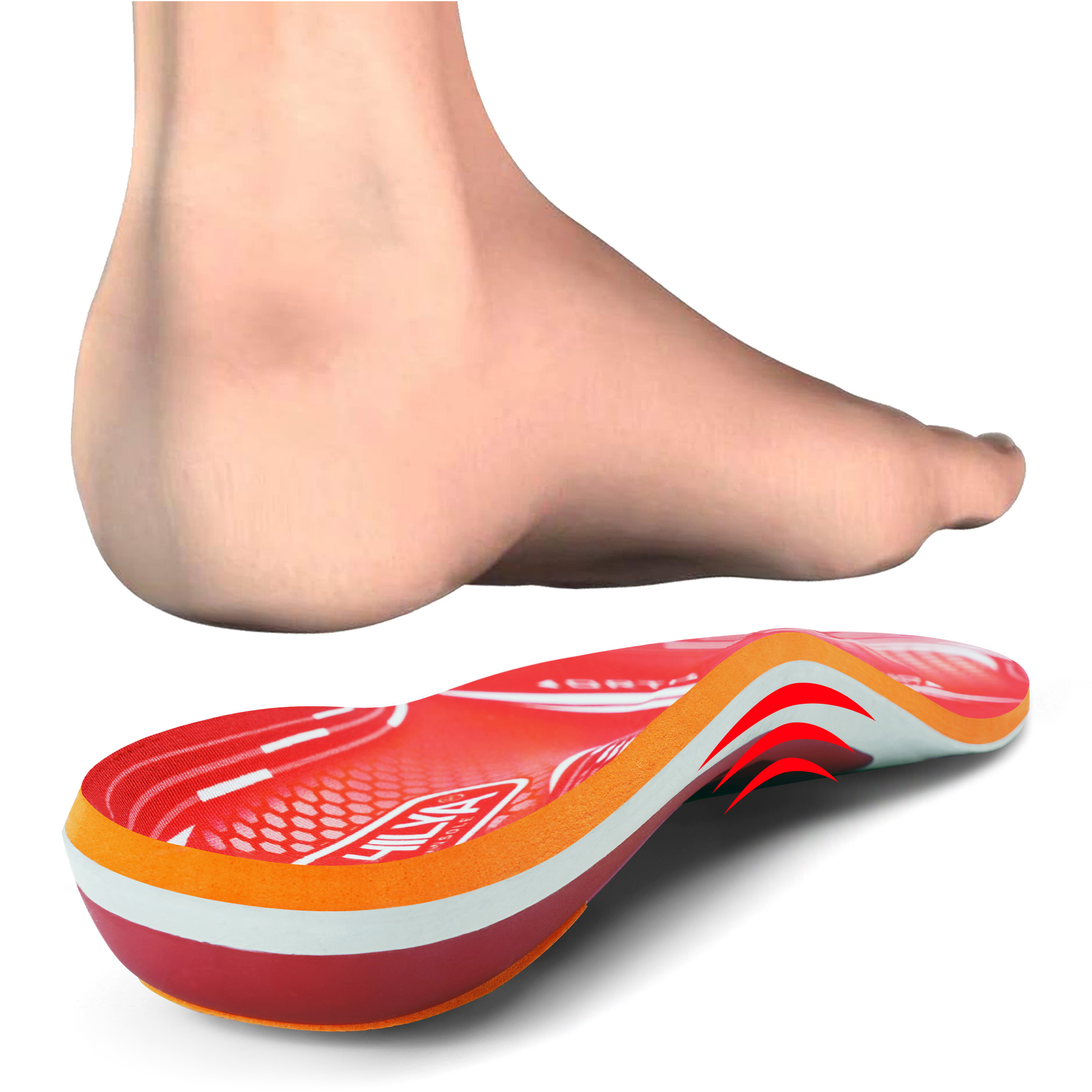 220ポンド+ 足底筋膜炎整形外科スポーツインソールハイアー - Men Shoes Red Bottom のレビューと価格