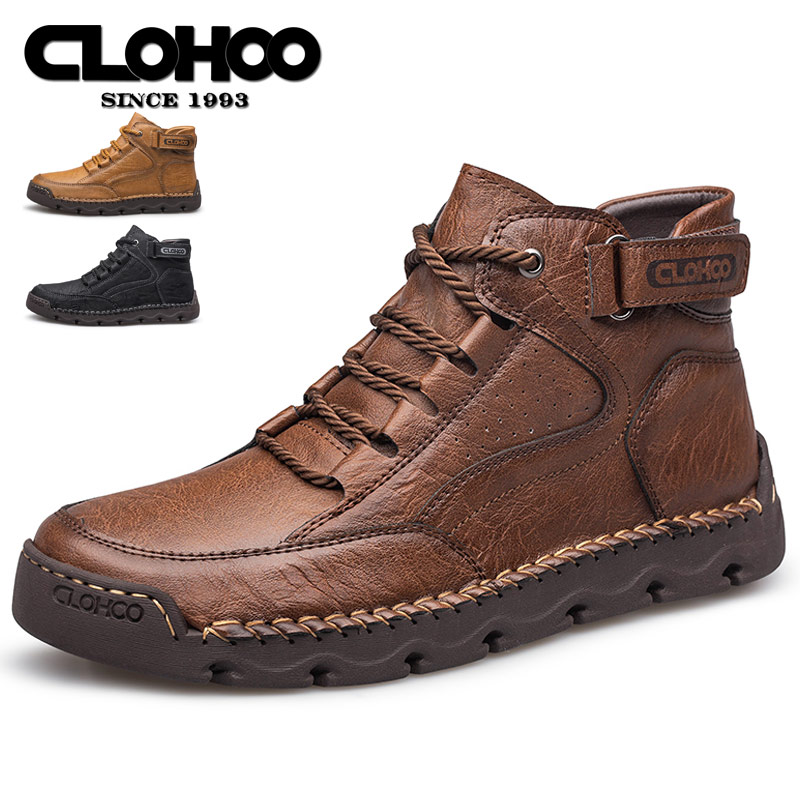 CLOHOO手縫いメンズシューズ、カジュアルスポーツシューズ - Men'S Shoes Qn のレビューと価格