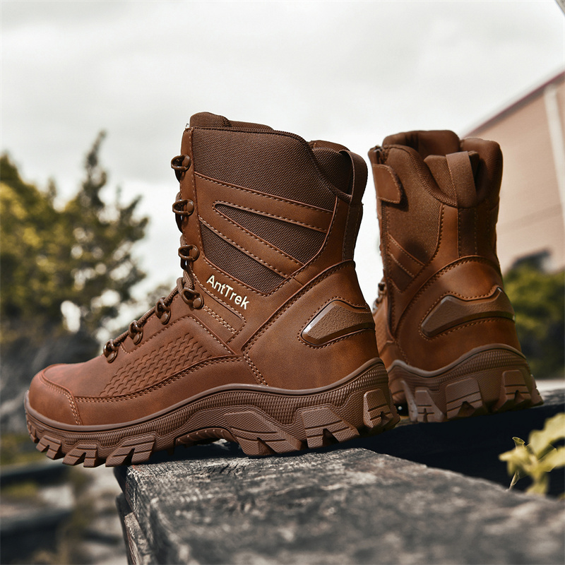 メンズワイルドトレーニングブーツ四季対応ハイカット滑り止め防 - Men Shoes Type のレビューと価格