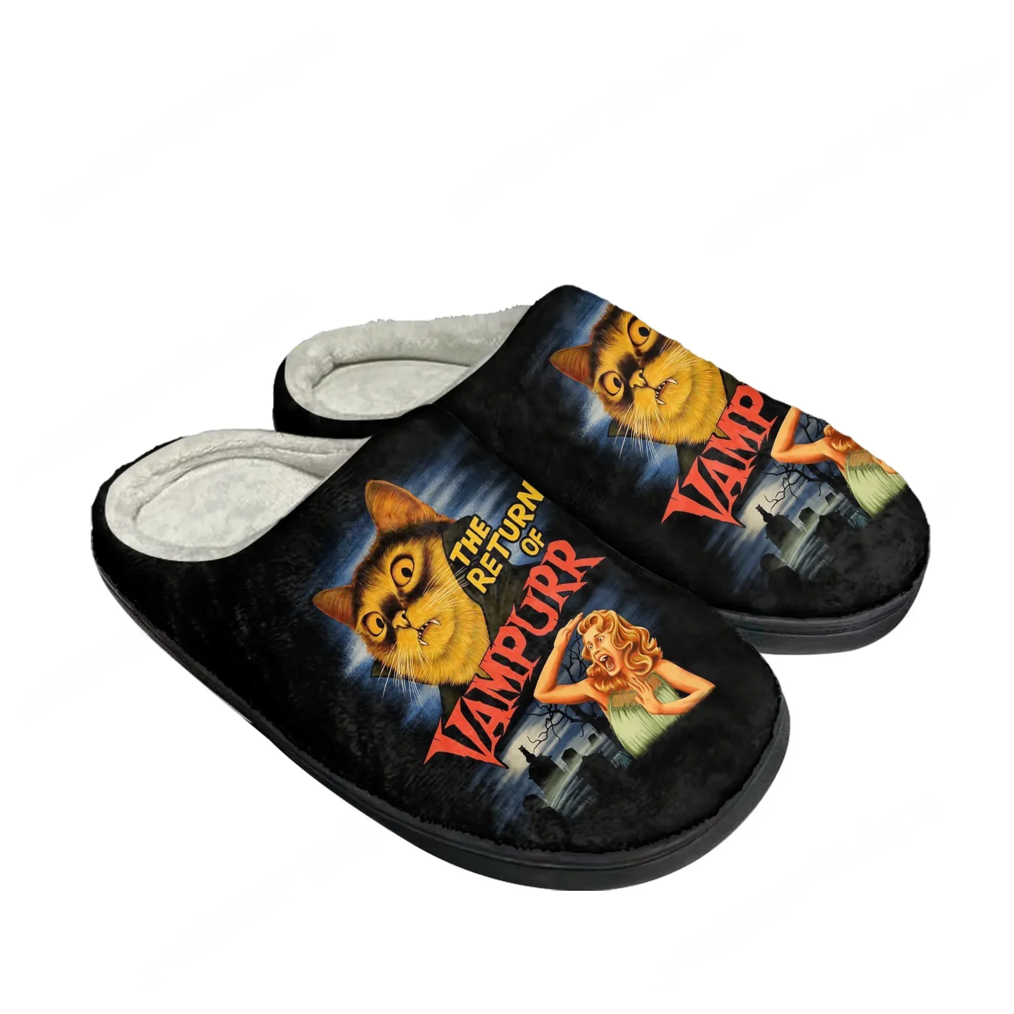 猫ヴァンパイアシューズ綿スリッパ猫ヴァンプールの帰還メンズレ - Men Shoes Winter のレビューと価格