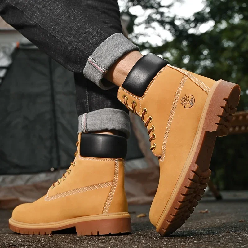 ブーツ メンズ ハイカットブーツ 高品質 レディース レザー - Men'S Shoes Qn のレビューと価格