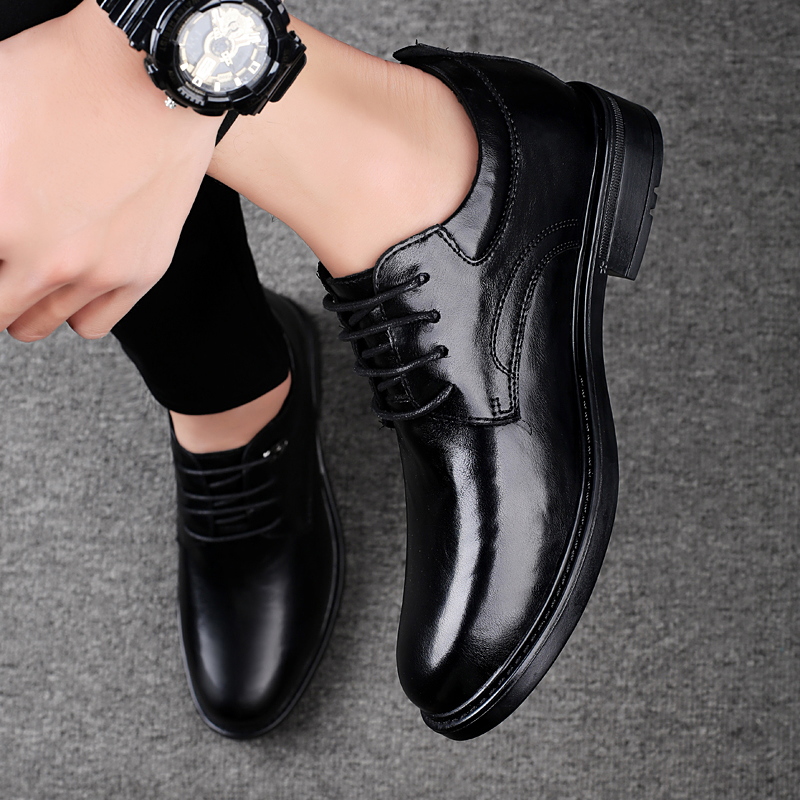 メンズレザーカジュアルシューズ 8cm身長アップ インヒール - Men'S Shoes Qn のレビューと価格