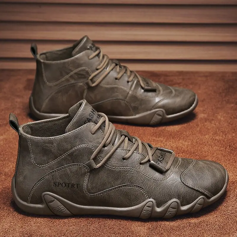 モカシン ソフトレザーシューズ メンズ フラットシューズ カ - Men Shoes On Clearance のレビューと価格