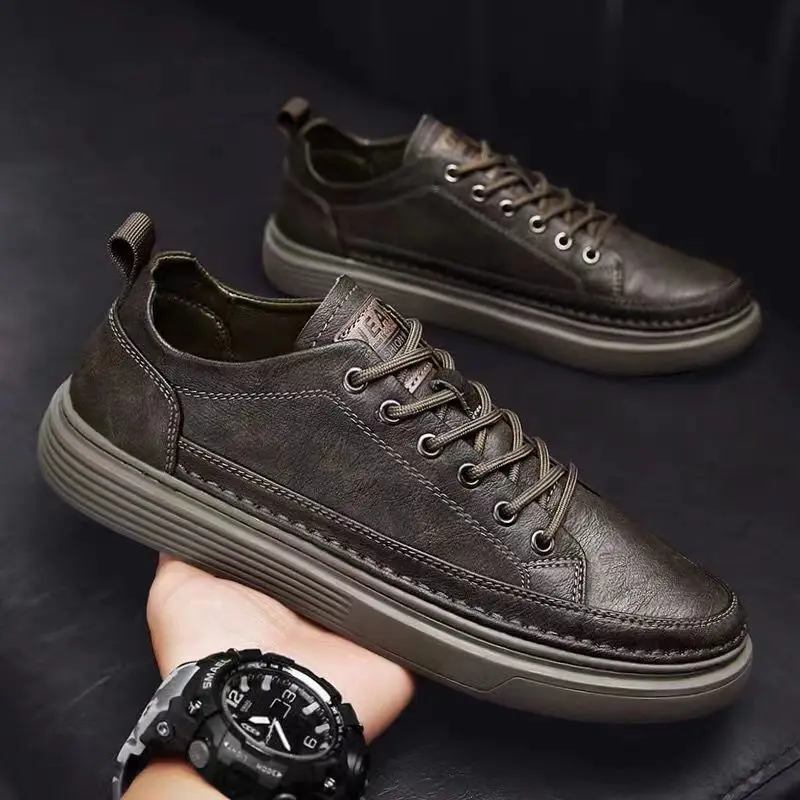 男性用の黒の加硫カジュアルシューズ,新しい高級スニーカー,ク - Men Shoes On Clearance のレビューと価格